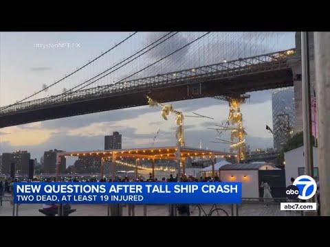New clues in deadly Mexican Navy ship crash into Brooklyn Bridge that killed 2