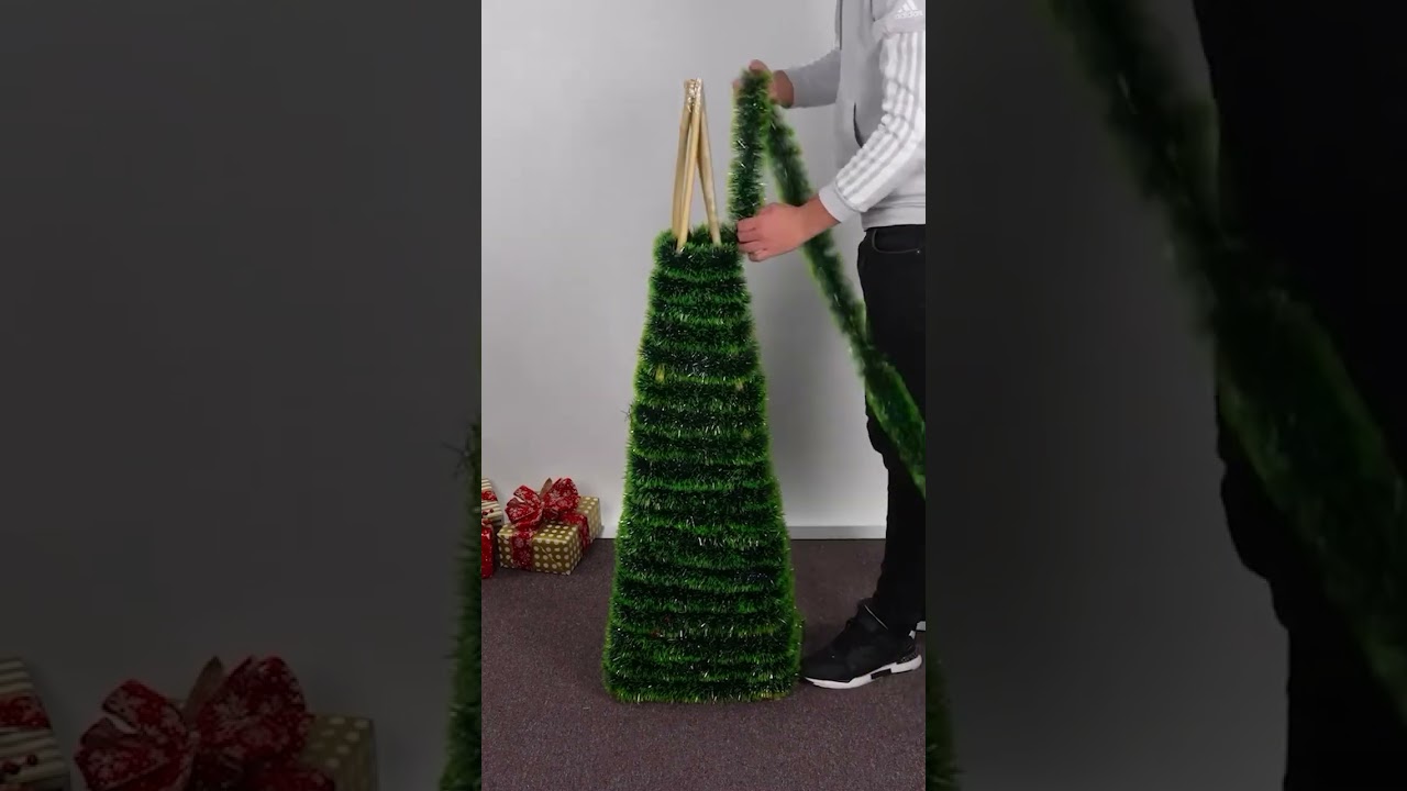 Cara buat pohon natal yang unik #diynatal #diy #kreatif #idekreatif