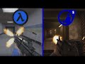 Half Life Blue Shift Original Vs Remake Guard Duty All Weapons Comparison