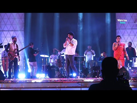 Jhumoor Papon & Simantha Shekhar live || bihu program 2022