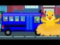 Birds Wheels On The Bus Nursery Rhymes For Kids
