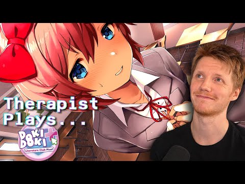 I need to STOP getting so attached to these girls - Therapist Plays Doki Doki Literature Club - 13