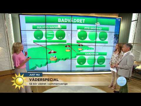"Ta vara på den här dagen!" Här blir det varmast - Nyhetsmorgon (TV4)
