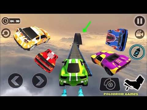 Impossible Car Tracks 3D All Vehicles Unlocked - All Cars Driving Levels 1 to 5 - Android GamePlay