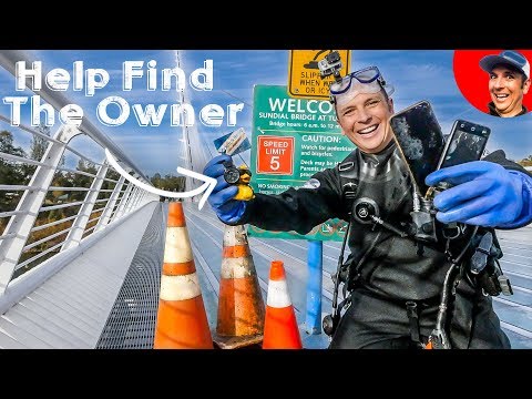 HELP FIND OWNER: Lost Wedding Ring Found in River under Sundial Bridge at Turtle Bay : Scuba Diving Video