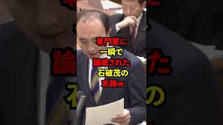 専門家に論破された石破茂の末路w #政治 #ニュース #日本 #国民民主党 #shorts