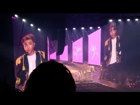 BTS - "INTRODUCING THEMSELVES" - CONCERT PARIS 191018