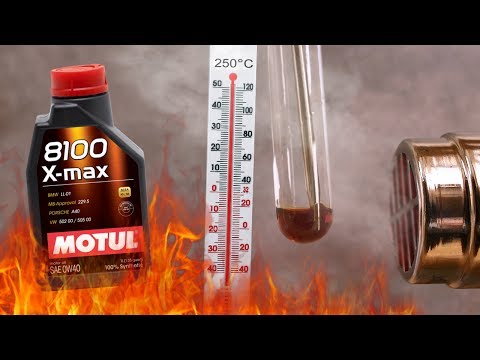 Motul 8100 X-Max 0W40 How clean is the engine oil?