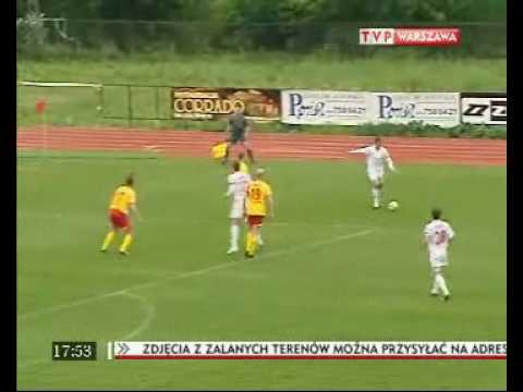 Glo Pavola Balaza z meczu Znicz Pruszków - ŁKS Łódź.