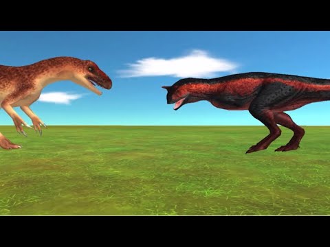 Allosaurus vs Carnotaurus | Animal revolt battle simulator