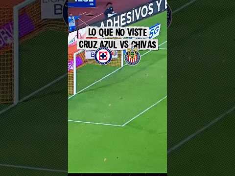 Análisis táctico del Cruz Azul 3-2 Chivas 🚂🔵 #cruzazul #chivas #ligamx