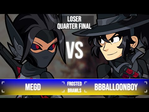 MEGD vs BBBALLOONBOY | Frosted Brawls #3 1v1 Losers Quarter-Final