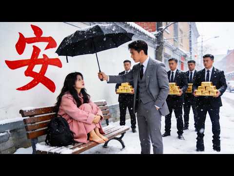 Homeless girl sleeps on roadside, Never expect CEO Sees Her, Takes Her Home & Spoil Her!fate change！