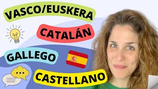 Las Lenguas de España | ¿Cuántos idiomas se hablan en España? - Los 4 Idiomas Oficiales 🇪🇸