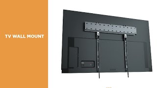 Ultra-Slim Wall Mount for TVs with Lower Electronic Compartments - LP70 Series 