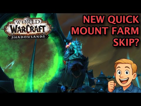 WoW Sanctum of Domination quick maw/korthia skip to farm mounts!