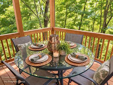 Immaculate End-Unit Townhome with Garage Near Downtown Black Mountain property video