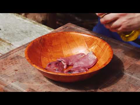 Quick, tasty pigeon recipe - oriental pigeon wrap