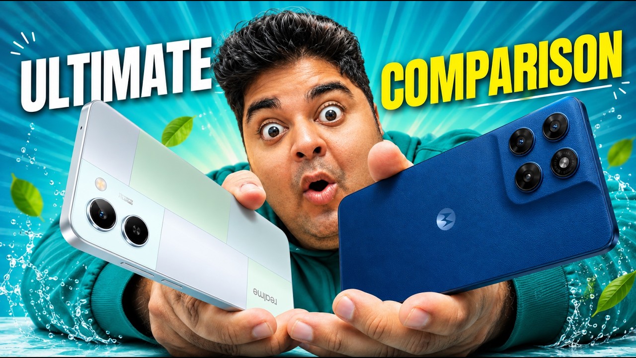 New Budget Segment in 2026 | Moto G37 Power vs Realme P4 Lite 5G