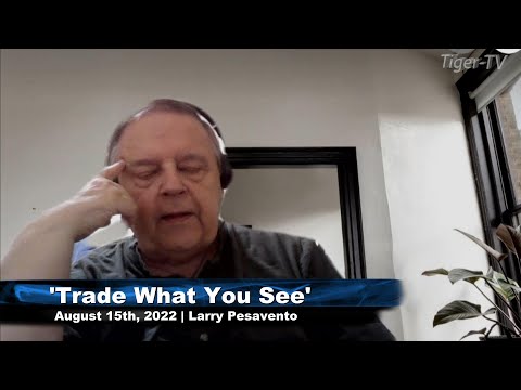 August 15th, Trade What You See with Larry Pesavento on TFNN - 2022