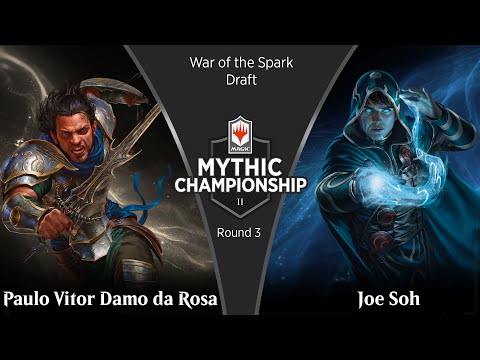 Round 3 (Draft): Paulo Vitor Damo da Rosa vs. Joe Soh - 2019 Mythic Championship II