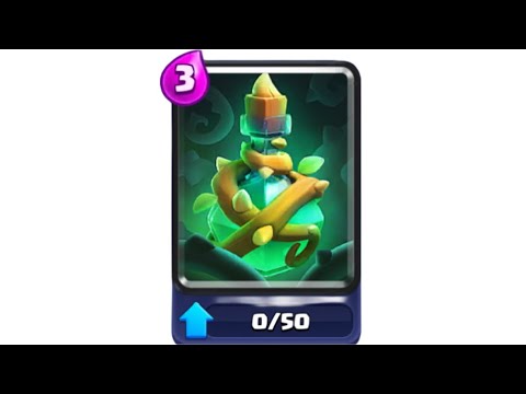 New Vines Spell: Gameplay Leaked in Clash Royale - YouTube