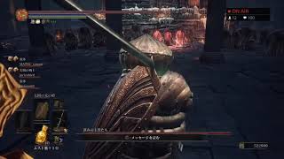 【DARK SOULS 3】装備重量100％超え縛りカンスト攻略ボス撃破シーン！#6！深みの主教たち戦！