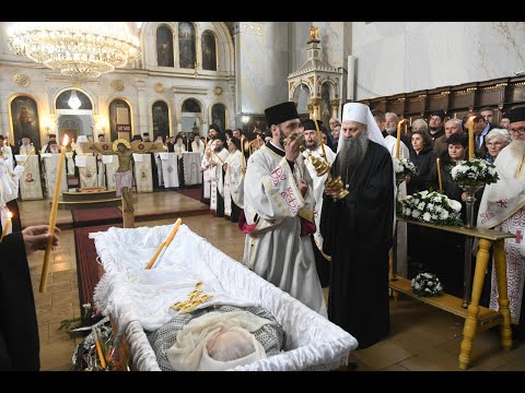 Opelo majci patrijarha Porfirija