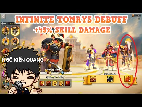 Infinite Tomrys Debuff!! 45% Skill Damage Increase All The Time!