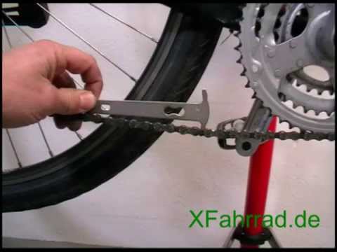XFahrrad.de - den Kettenverschleiss messen