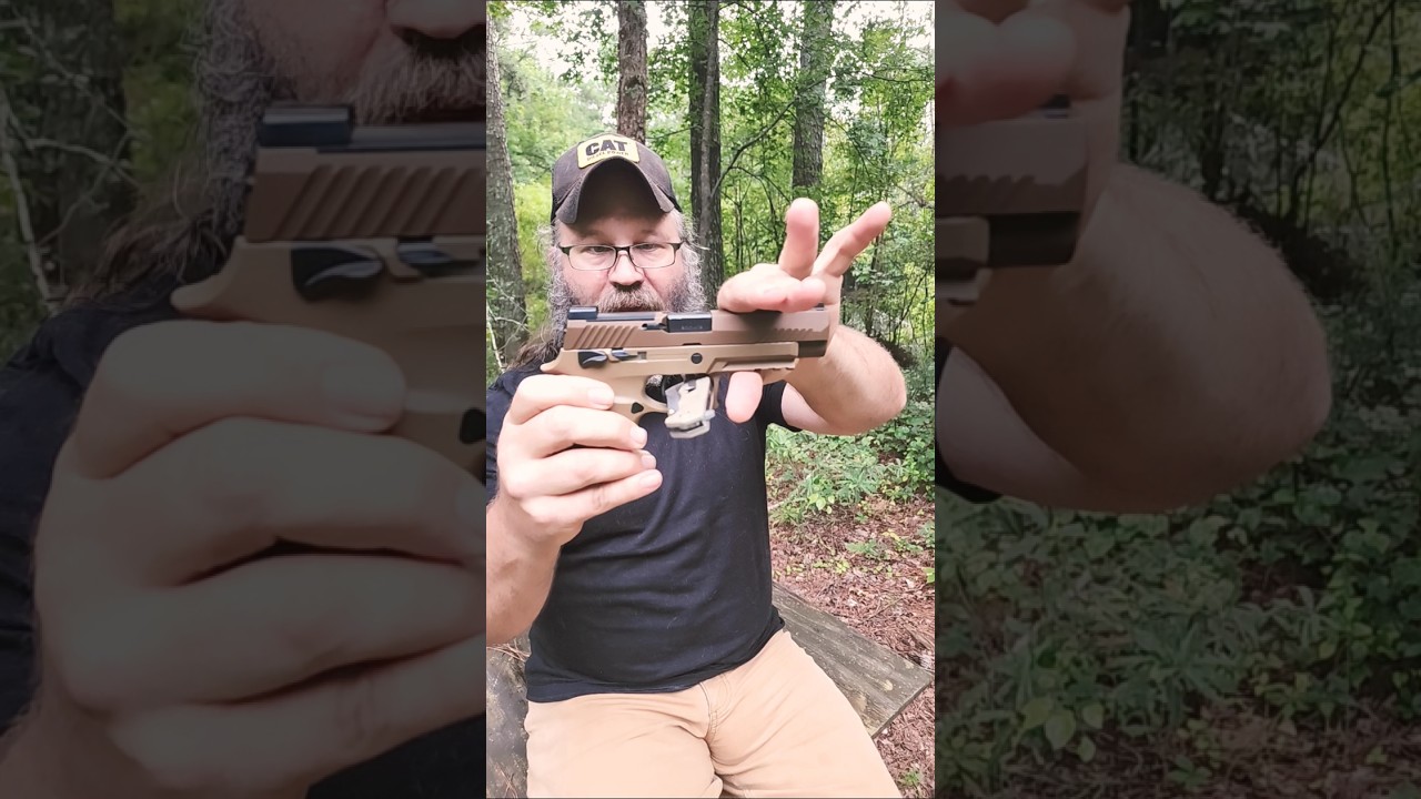 slide depressed sear breaks Sig P320 uncommanded discharge #sigp320