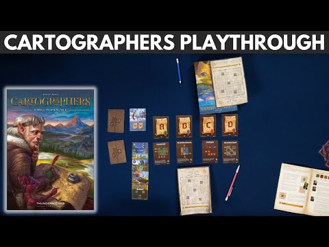 Cartographers Playthrough | Shadow of the Game