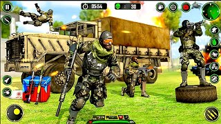 Army Truck Driving Simulator 3D - Military Tank and Helicopter War - Android GamePlay