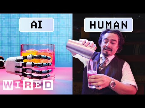 調酒師也要失業了嗎？！AI 調酒與人類調酒，誰會贏得大眾的味蕾？ (AI Mixologist vs. Human Bartender: Can You Taste the Difference? | WIRED)