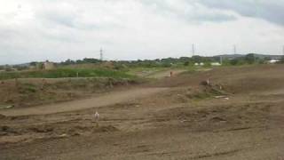 preview picture of video 'Kyle MacGregor doing the double at Riverside Motocross Track - 29 July 2009'
