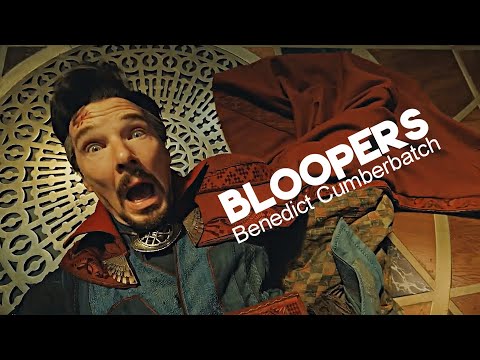 Benedict Cumberbatch multiverse of madness bloopers