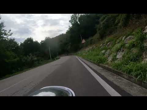 Da Forgaria nel Friuli a Monte Prat su Moto Guzzi V 850 California del 1973