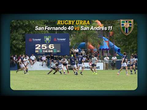 🏉 Rugby URBA 1ra.: Club San Fernando 40 San Andrés 11 👇