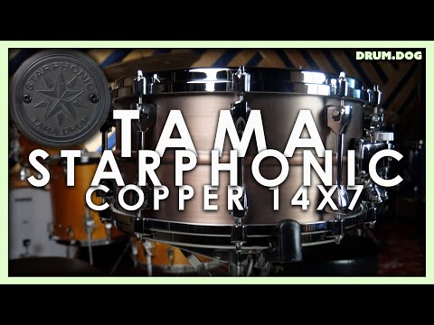 Tama Starphonic Copper 14x7" Snare | Sound Test & Review | Drum Dog