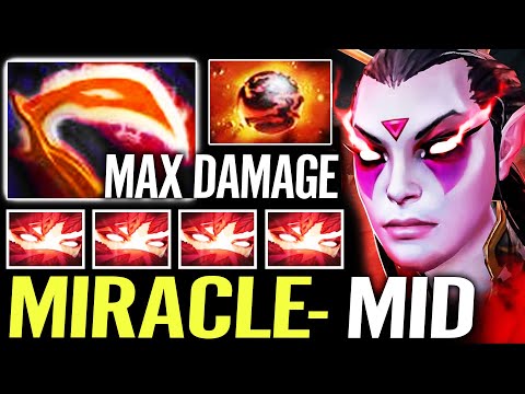 Miracle- [Templar Assassin] Desolator + Orb of Destruction 1 Shot Dota 2 Pro