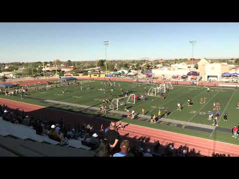 1-6A El Paso District Meet Freshman Girls 100m Heat 1