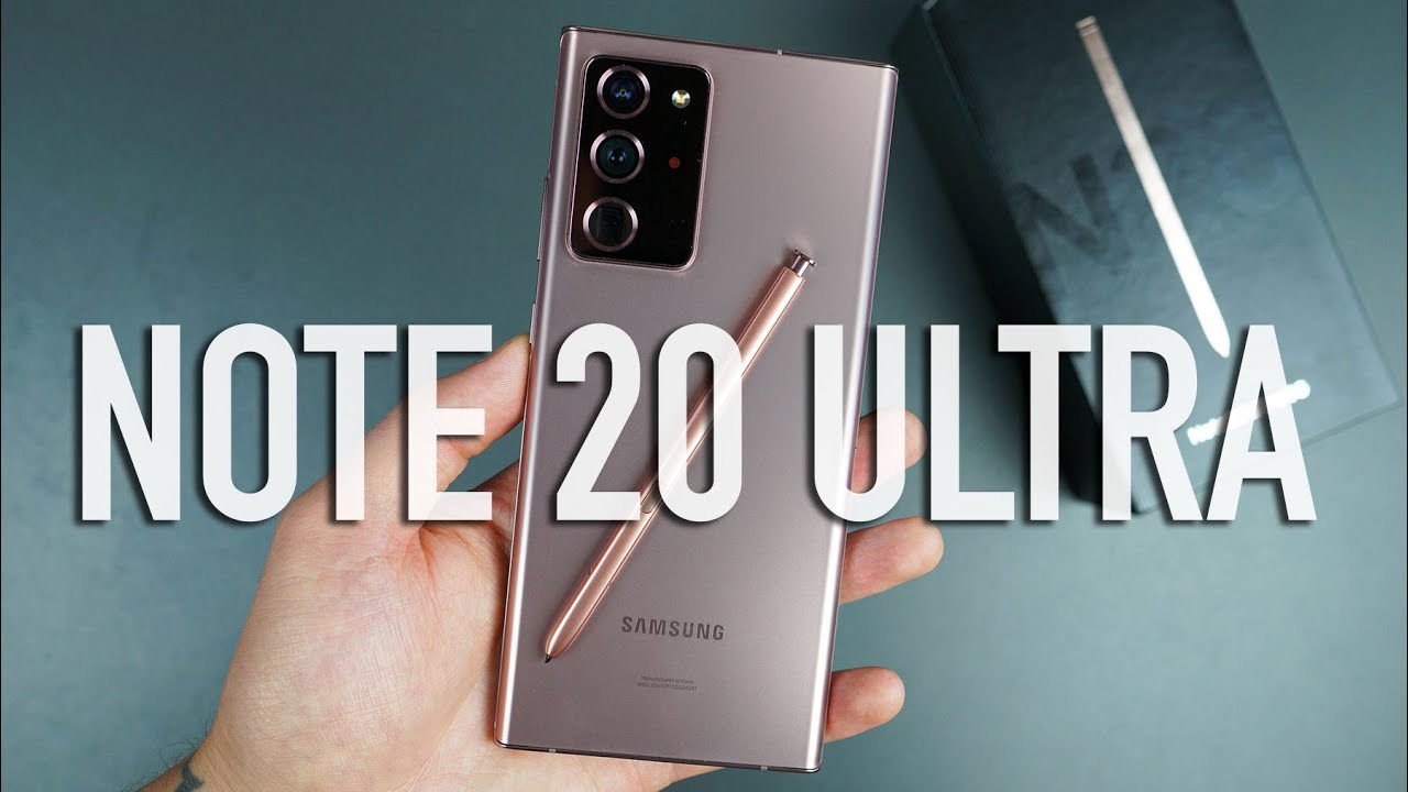 Samsung GALAXY NOTE 20 ULTRA Unboxing & Tour!