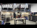 Building A Huge Mezzanine Loft For My Dream Garage Project