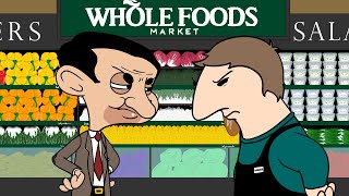 OneyPlays Animated - "Mr. Bean in a Whole Foods" gag