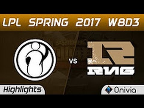 IG vs RNG Highlights Game 1 LPL Spring 2017 W8D3 Invictus Gaming vs Royal Never Give Up