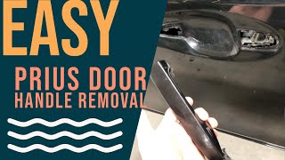 How To: 2011-2017 Toyota (Prius/ Prius V) Easy Front door handle removal