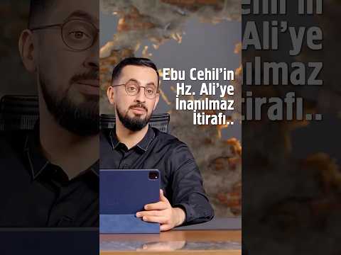 Ebu Cehil’in Hz. Ali’ye (ra) İnanılmaz İtirafı | Mehmet Yıldız @hayalhanem