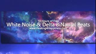 White Noise & Delta BiNaural Beats the Ultimate Sleep Lullaby, BiNaural Beats for Sleep