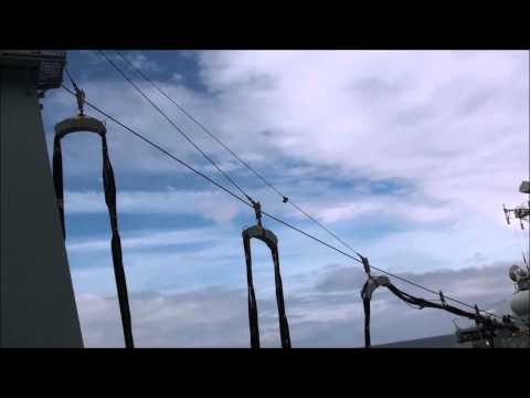 RFA Wave Knight RAS operations.