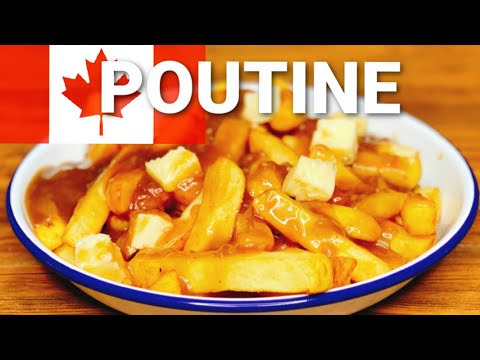 POUTINE | Comida Tipica Canadiense | Comida de Canada